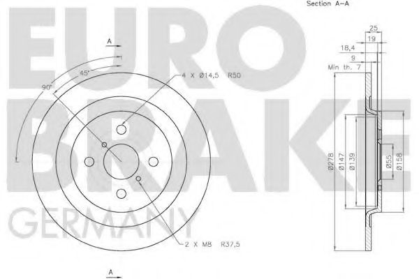 EUROBRAKE 58152045111