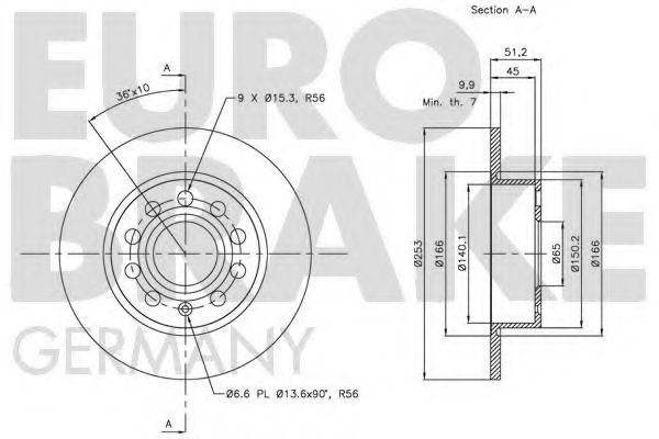 EUROBRAKE 5815204789