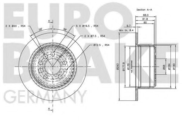 EUROBRAKE 5815204803