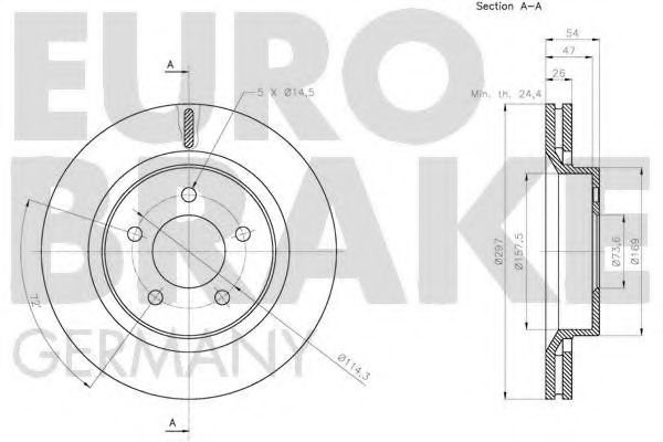 EUROBRAKE 5815209325