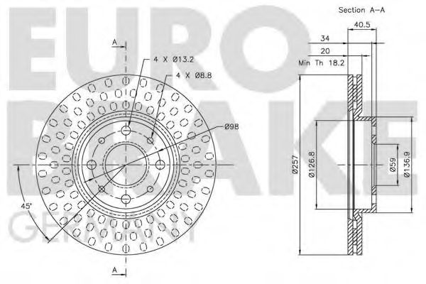EUROBRAKE 5815209921