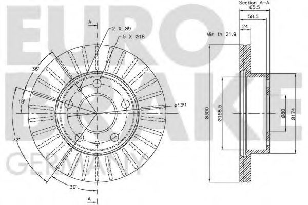 EUROBRAKE 5815209946