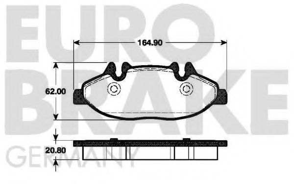 EUROBRAKE 5502223351