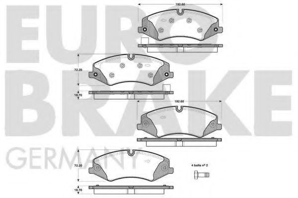 EUROBRAKE 5502224032