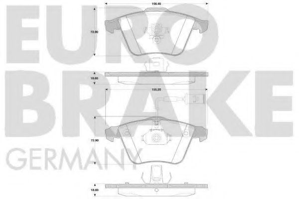 EUROBRAKE 5502224828