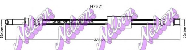 H7571 BROVEX-NELSON Тормозной шланг
