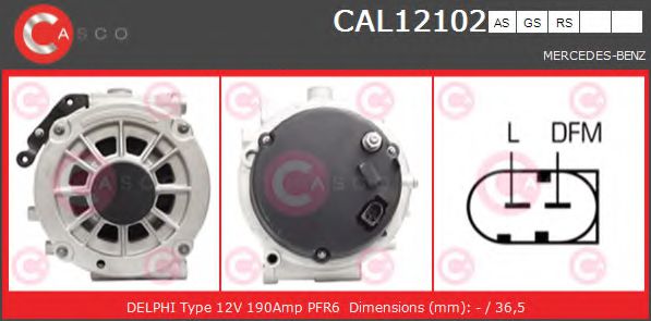 CASCO CAL12102RS