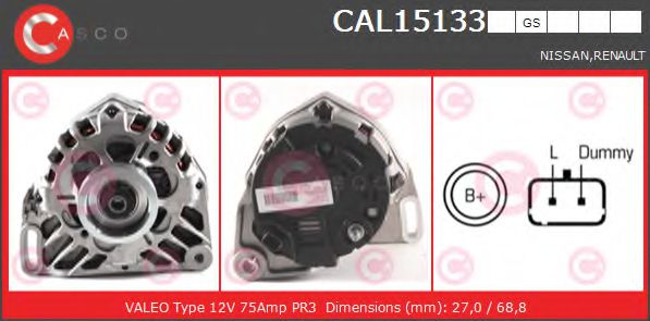 CASCO CAL15133GS