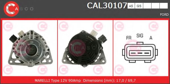 CASCO CAL30107AS