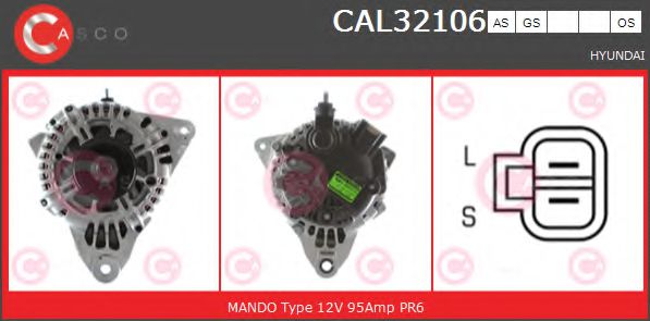 CASCO CAL32106OS
