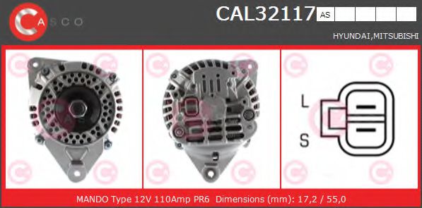 CASCO CAL32117AS