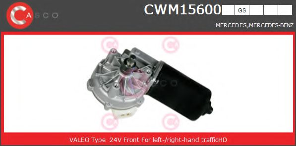 CWM15600GS CASCO Двигатель стеклоочистителя