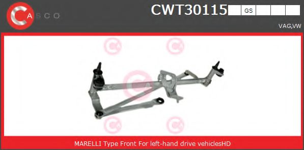CASCO CWT30115GS
