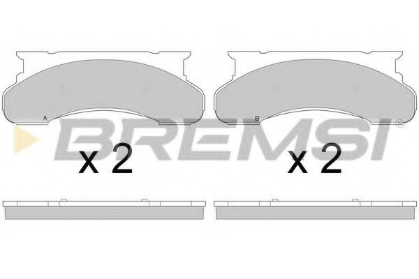 BREMSI BP2792