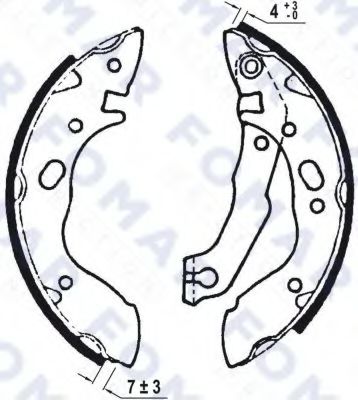 FOMAR Friction FO 0575