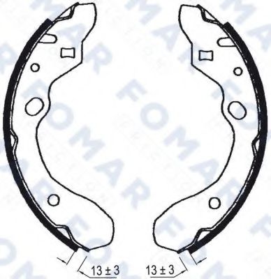 FOMAR Friction FO 0603