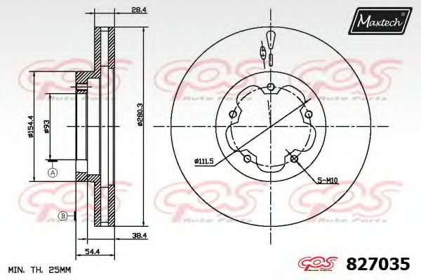 MAXTECH 827035.6980