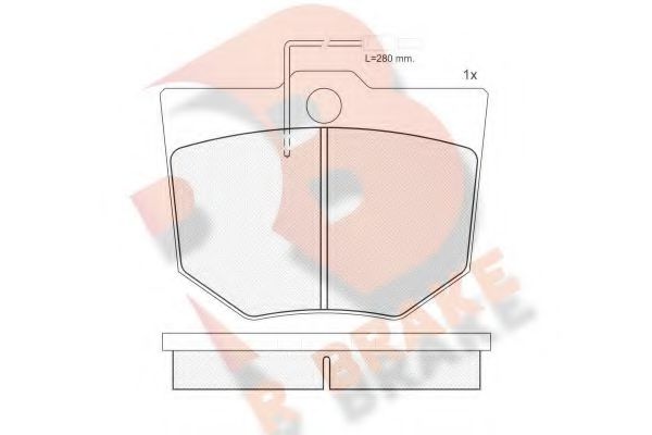 R BRAKE RB1017
