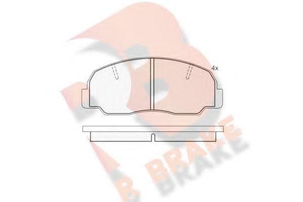R BRAKE RB0604