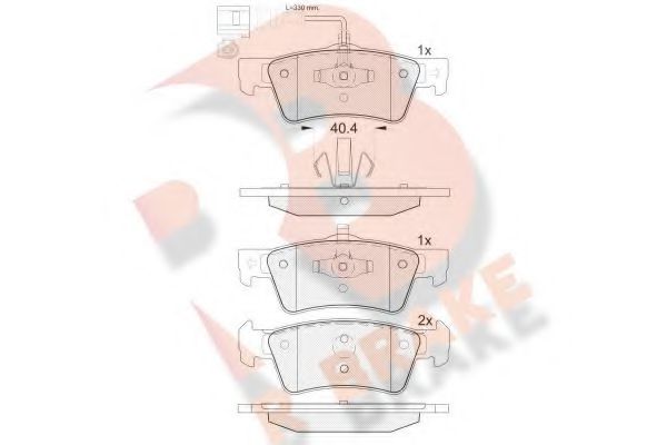 R BRAKE RB1816