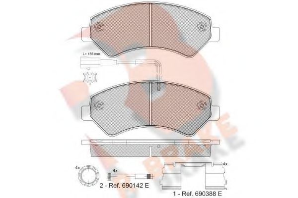 R BRAKE RB1836-201