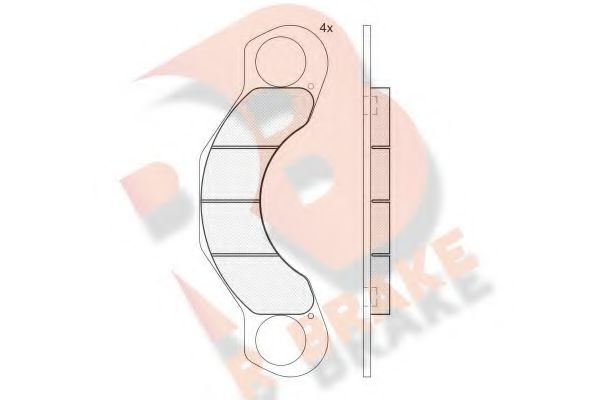 R BRAKE RB0428