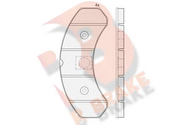 R BRAKE RB0430