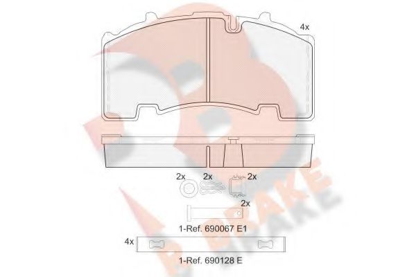 R BRAKE RB2135-066