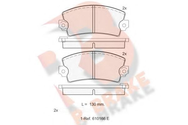 R BRAKE RB0101-066
