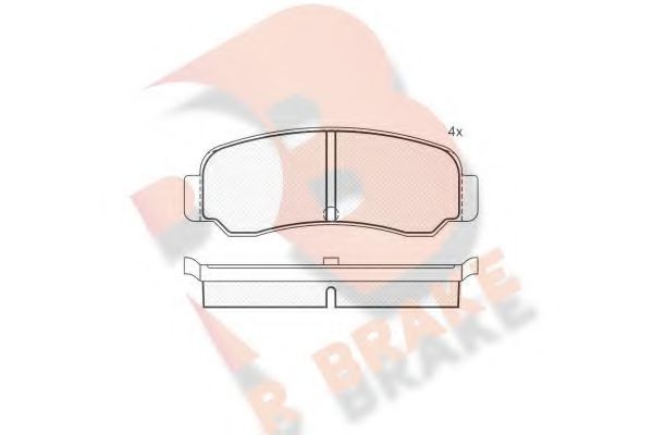 R BRAKE RB0274