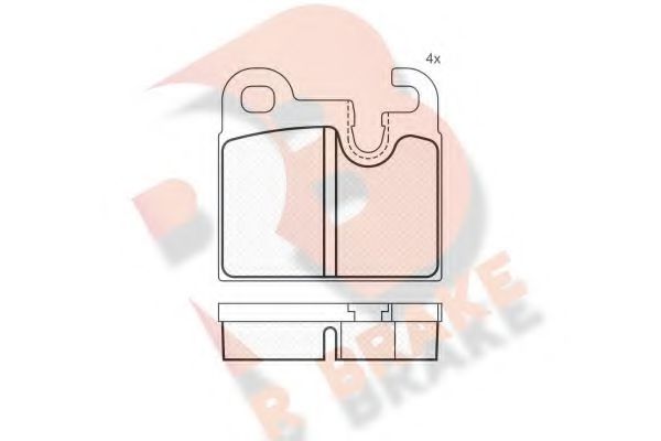 R BRAKE RB0302