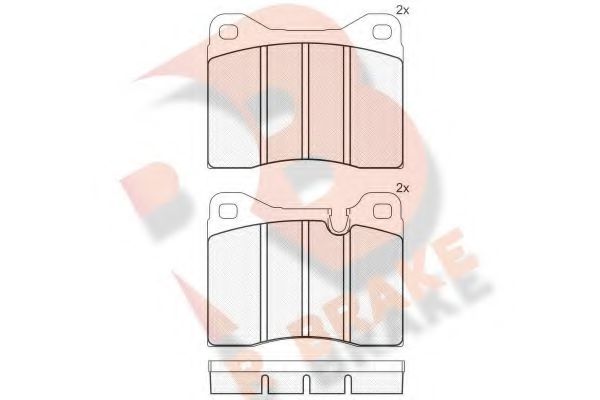 R BRAKE RB0304