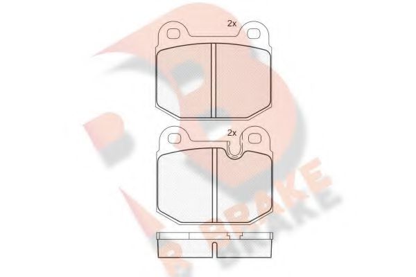 R BRAKE RB0307