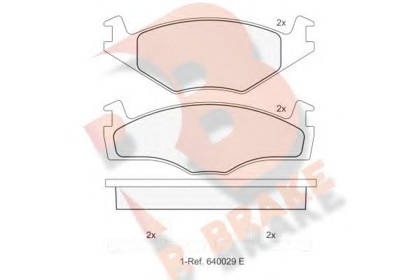 R BRAKE RB0460