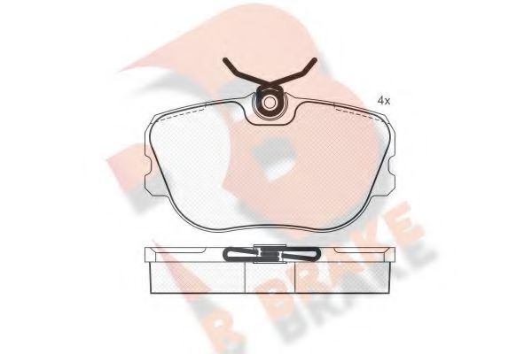 R BRAKE RB0744