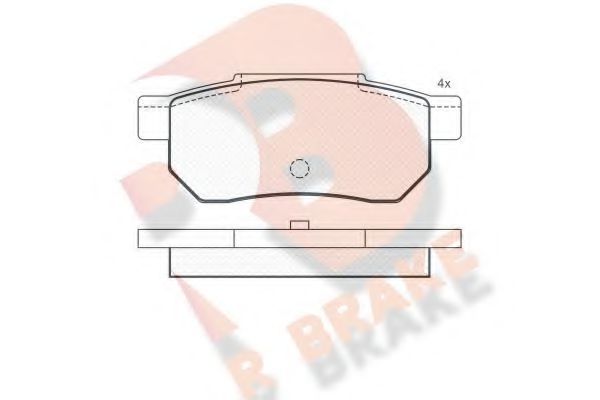 R BRAKE RB0751