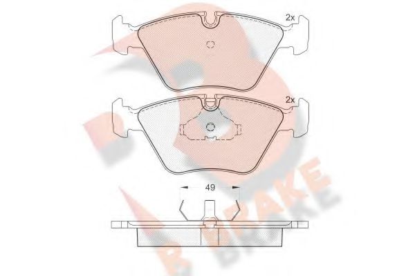 R BRAKE RB0773
