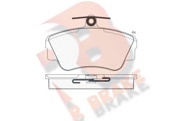 R BRAKE RB0777