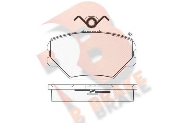 R BRAKE RB0780