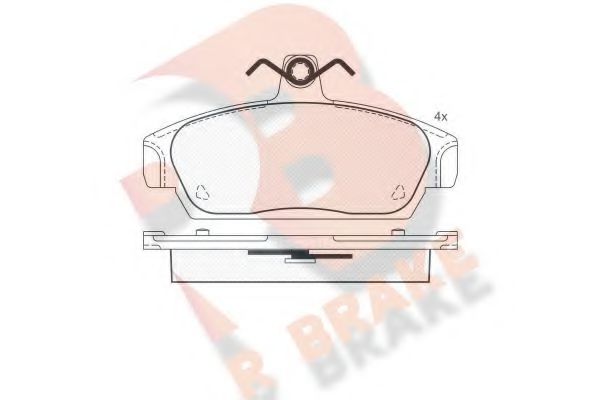 R BRAKE RB0806