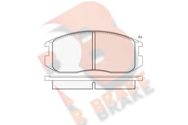 R BRAKE RB0875