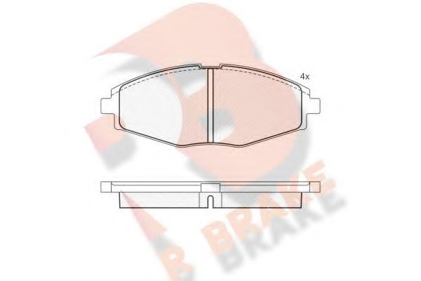 R BRAKE RB1262