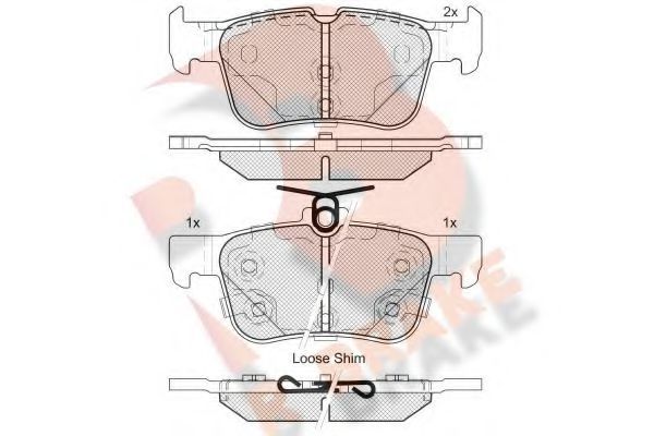 R BRAKE RB2198-203