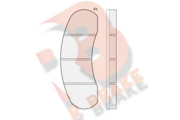 R BRAKE RB0429