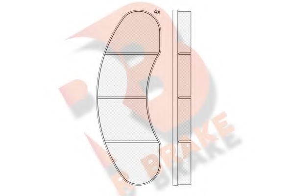 R BRAKE RB0688