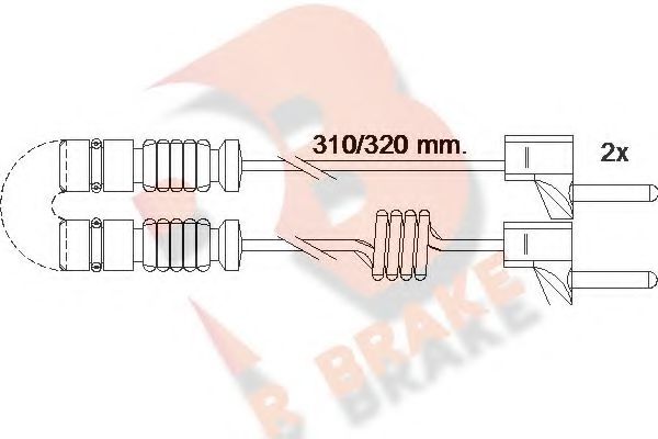 R BRAKE 610221RB