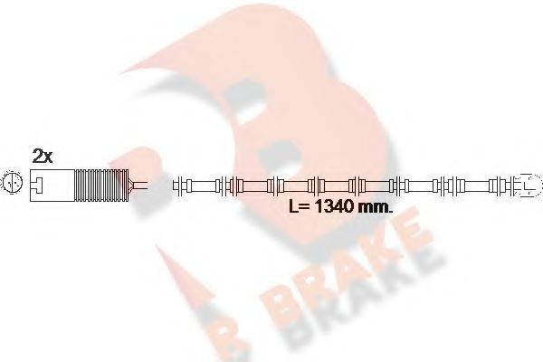 R BRAKE 610391RB