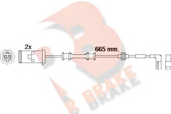 R BRAKE 610451RB