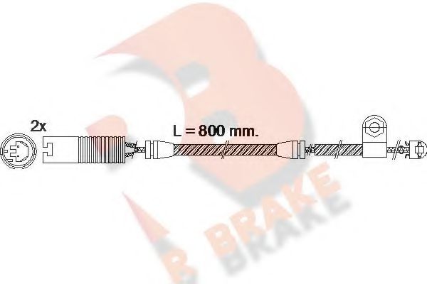 R BRAKE 610499RB