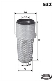 LUCAS FILTERS LFAF351